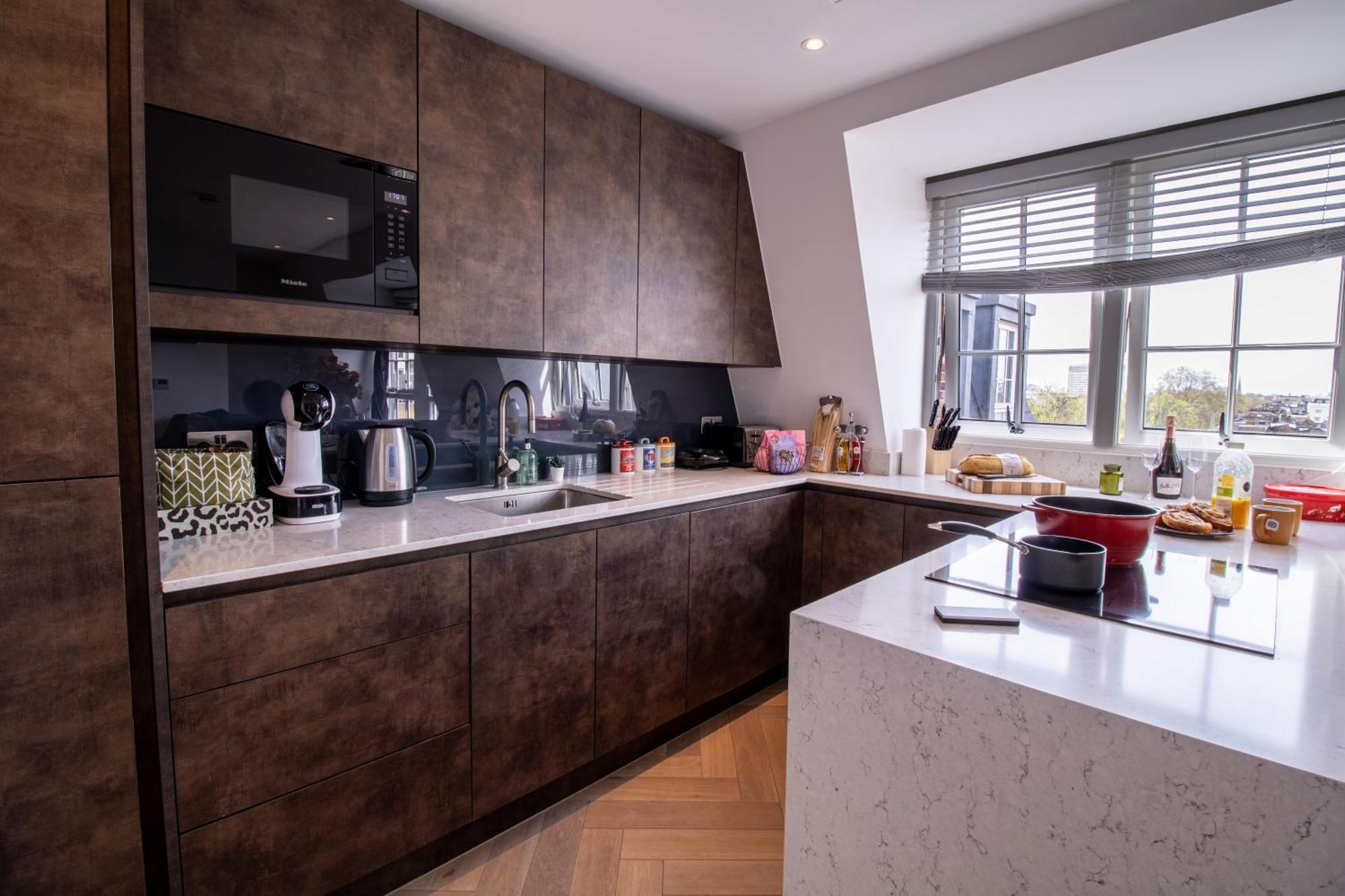 Luxurious 1-Bedroom Penthouse In Marble Arch 71 Londra Esterno foto