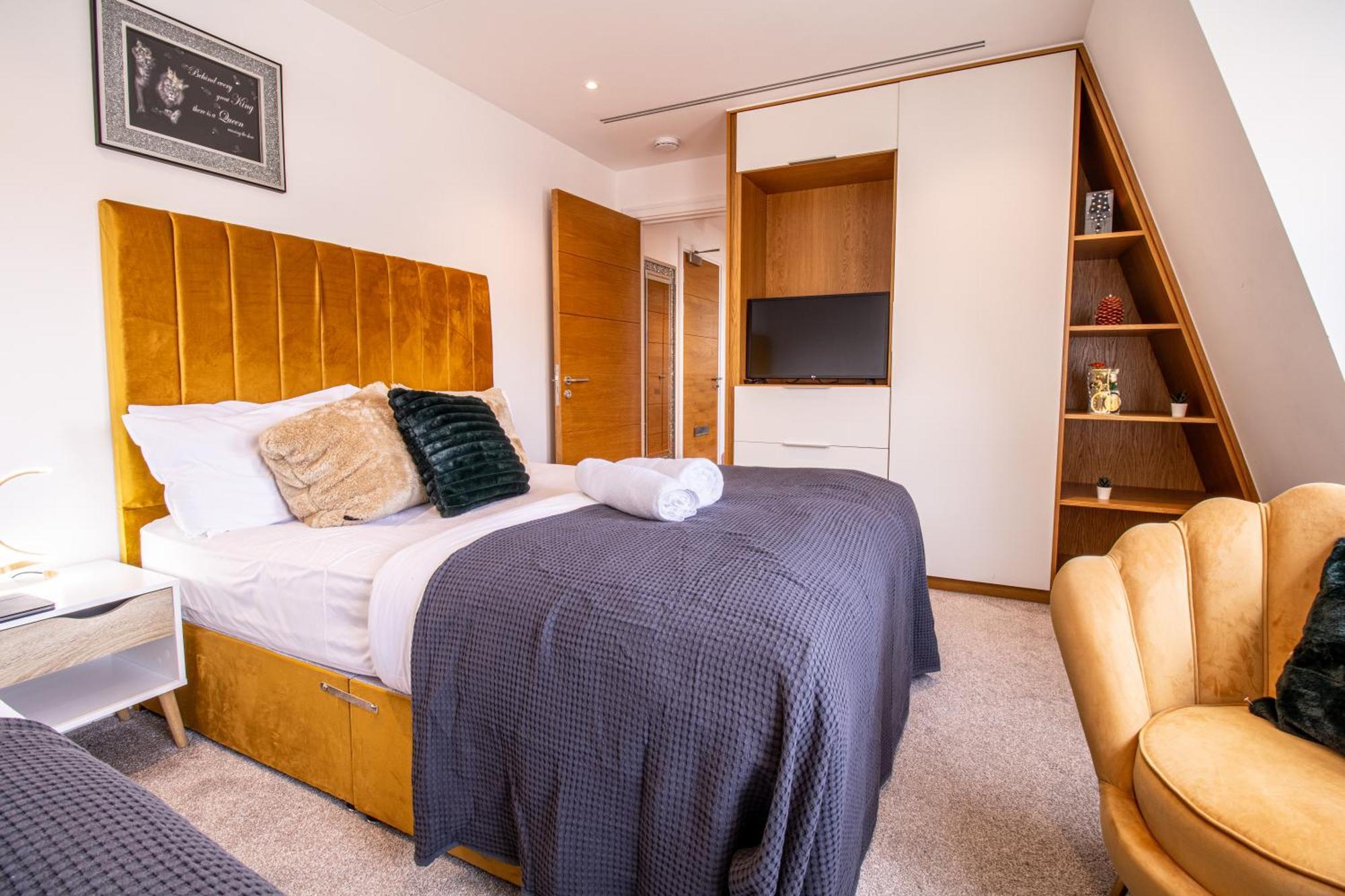 Luxurious 1-Bedroom Penthouse In Marble Arch 71 Londra Esterno foto