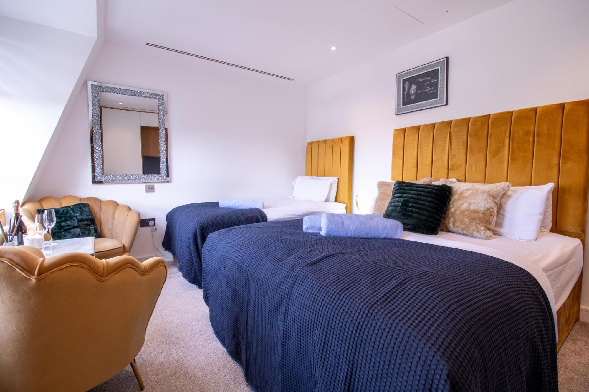 Luxurious 1-Bedroom Penthouse In Marble Arch 71 Londra Esterno foto